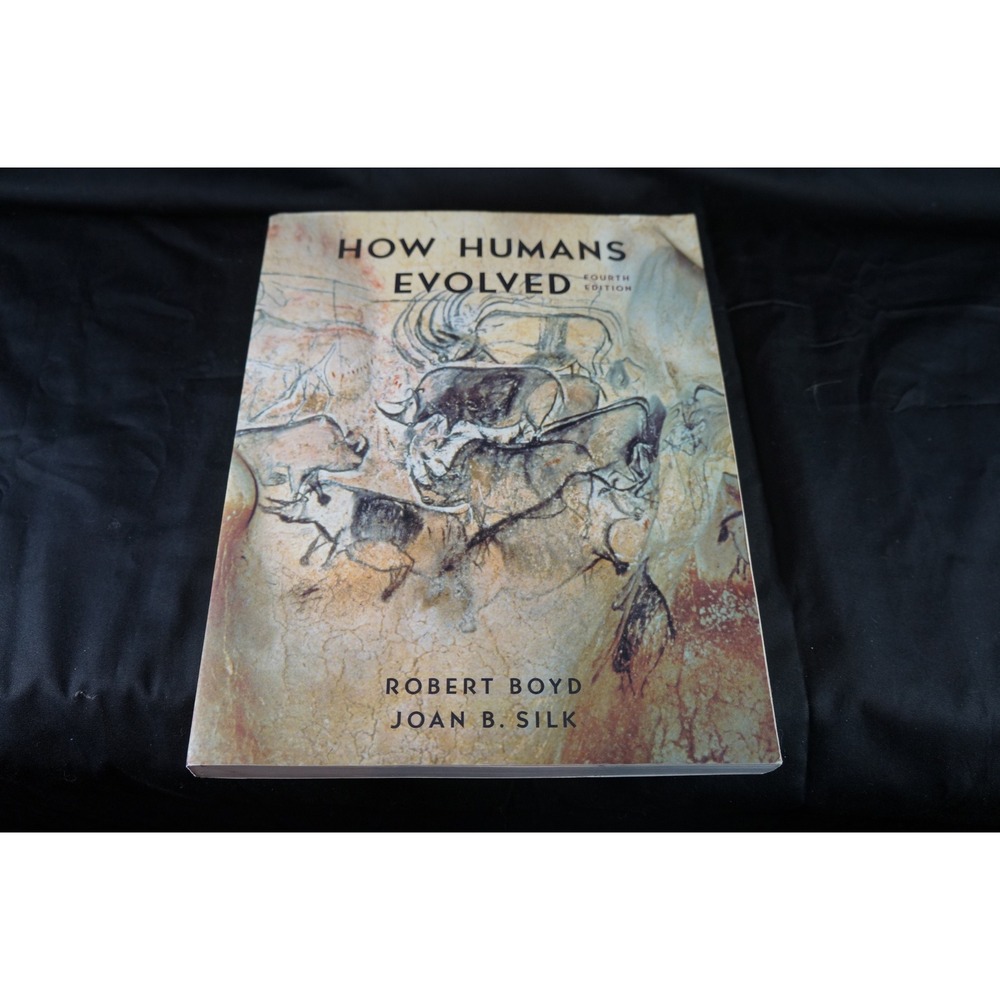 How Humans Evolved 4th Edition Robert Boyd Joan B Silk Textbook with CD-ROM